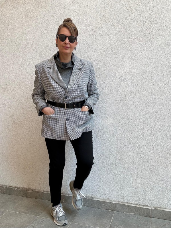 Vintage Kazayağı Ceket 