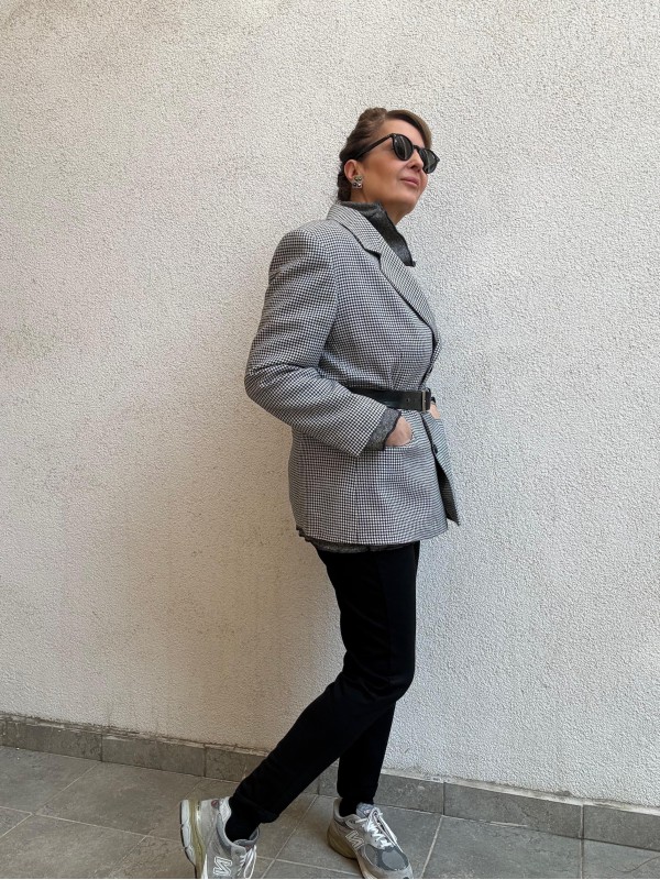 Vintage Kazayağı Ceket 