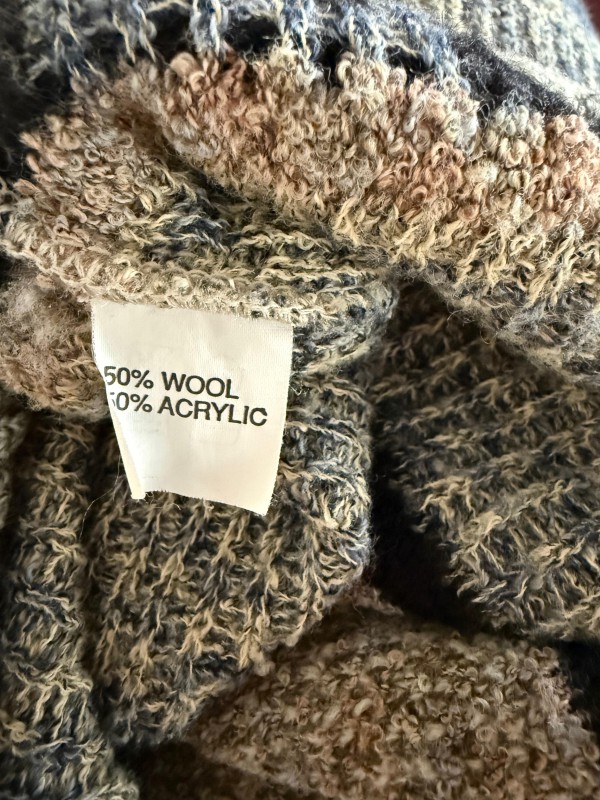 Vakko Vintage  Jakarlı Kazak 