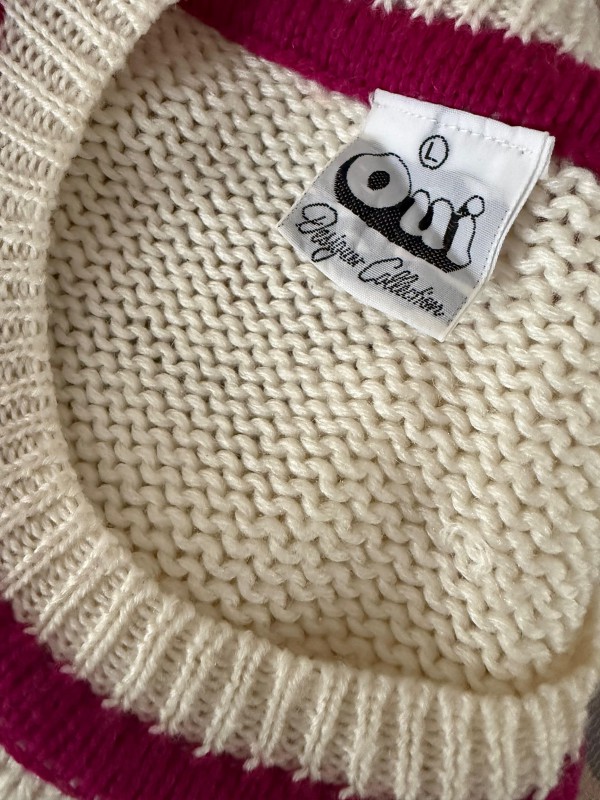 Vintage Oui Kayak Temalı Kazak