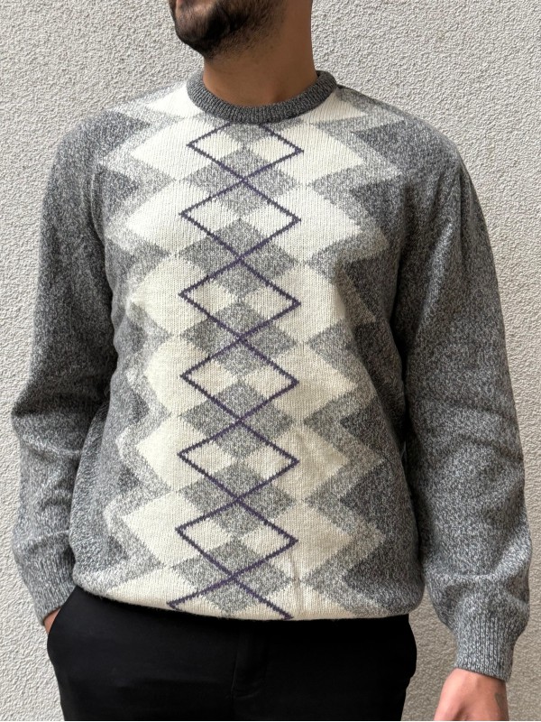 Vintage Lambswool Karışımlı Kazak