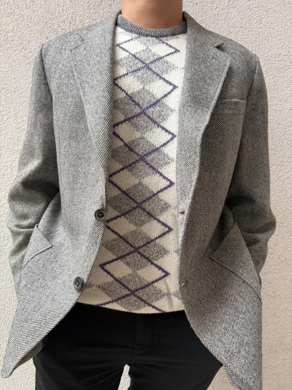 Vintage 80s Made in Germany Balıksırtı Ceket-/Kaban