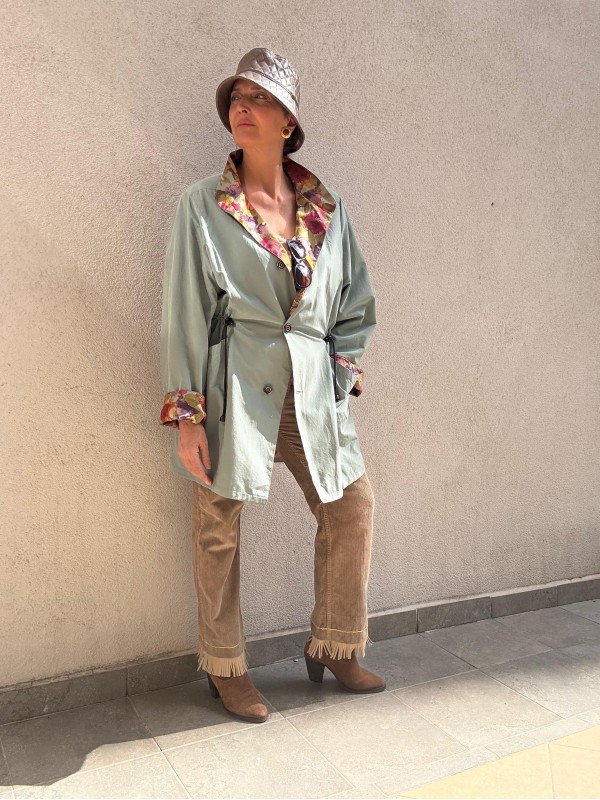 Vintage Made in Italy Trençkot