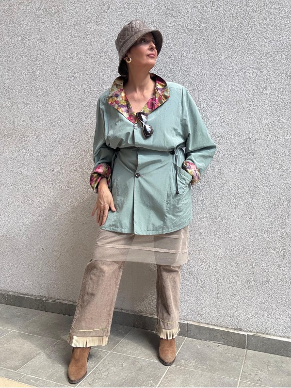 Vintage Made in Italy Trençkot