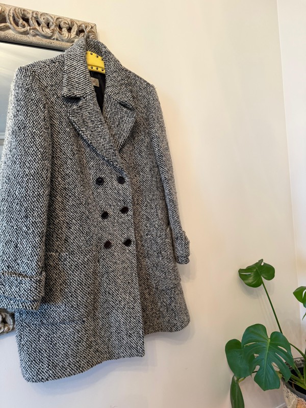 Tüvit Kruvaze Vintage Kaban