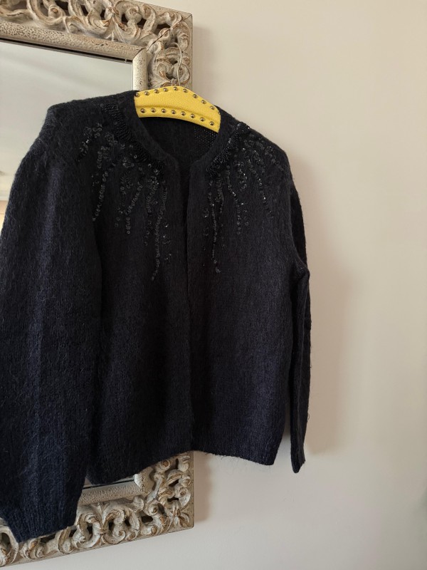 Vintage Mohair Hırka