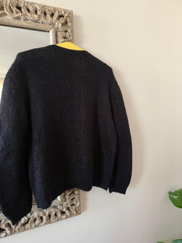 Vintage Mohair Hırka