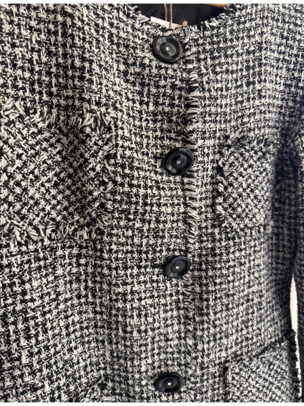 Vintage İnce Tüvit Ceket