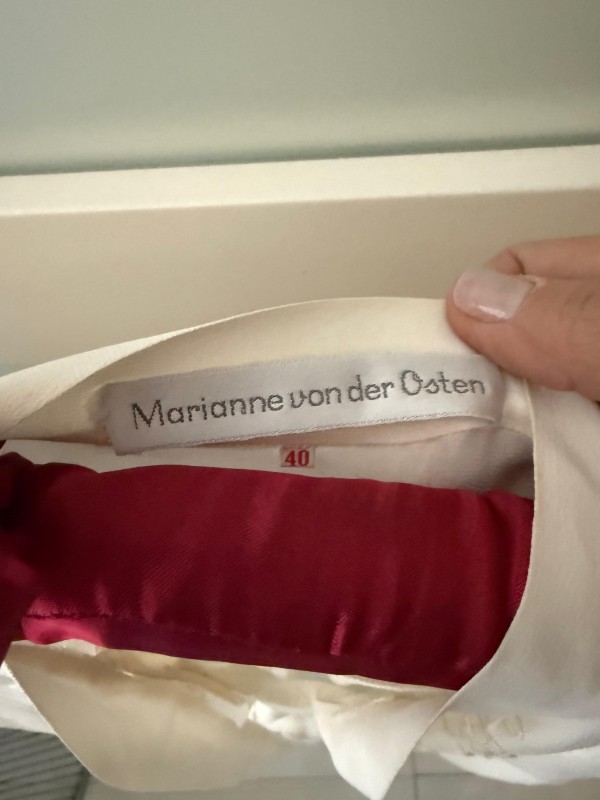Vintage Marianne Von Osten İpek Gömlek