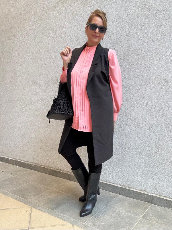 Vintage Lavish Alice Uzun Yelek 