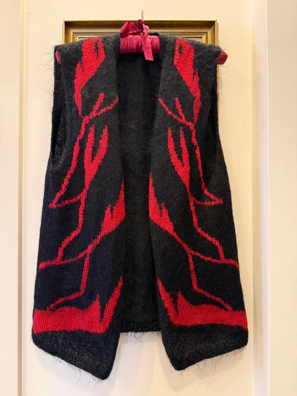 Vintage Made in Italy Mohair Yelek 