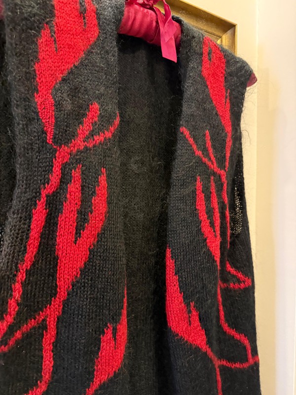 Vintage Made in Italy Mohair Yelek 