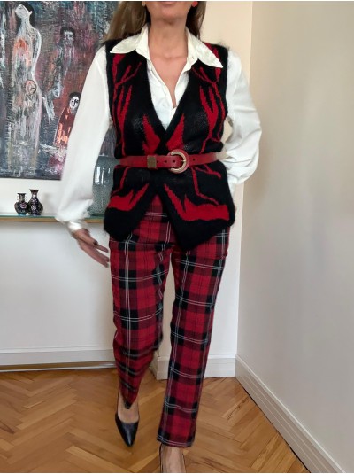 Vintage Made in Italy Mohair Yelek 