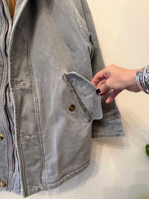 Vintage Altimod Fitilli Kadife (Corduroy) Mont 