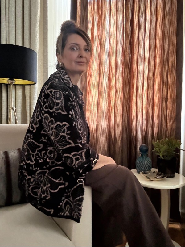 Vintage Siyah Triko TwinSet 