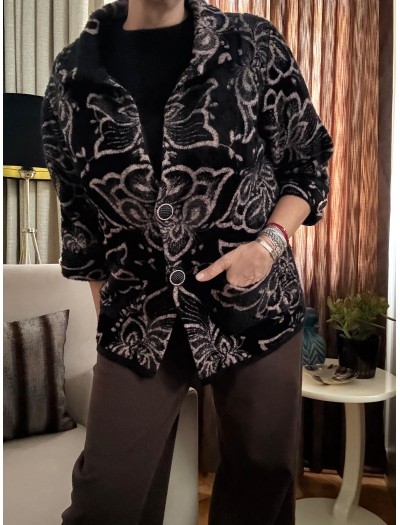 Vintage Siyah Triko TwinSet Vintage Siyah Triko TwinSet