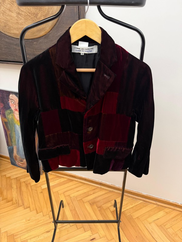 Comme des Garçons / Patchwork Kadife Ceket