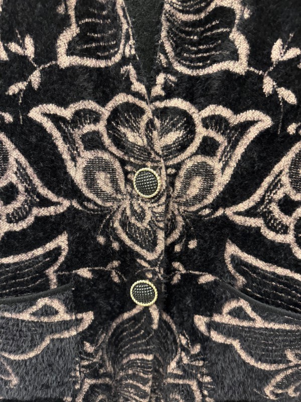 Vintage Siyah Triko TwinSet 