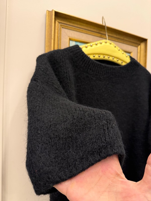 Vintage Siyah Triko TwinSet 