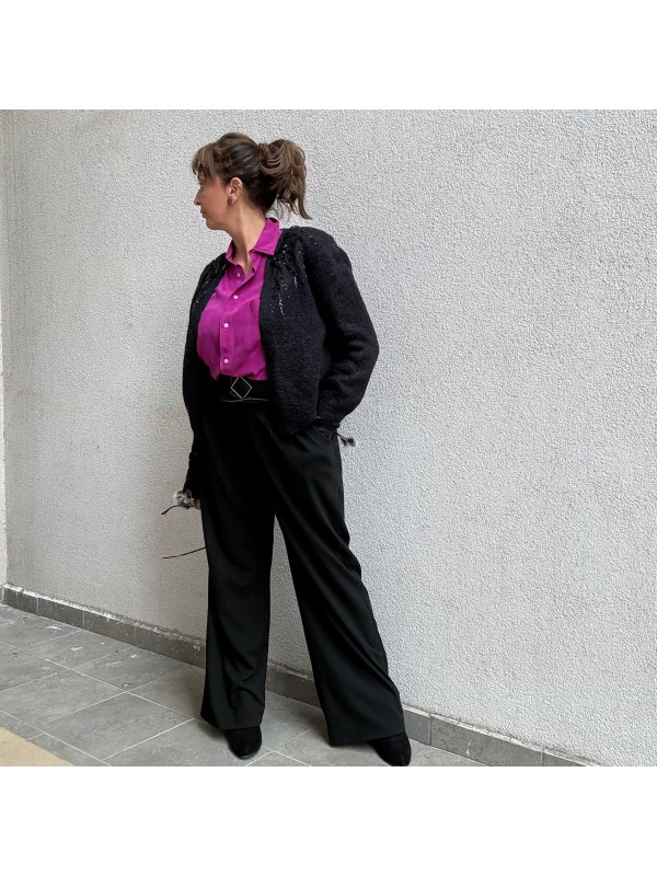 Vintage Mohair Hırka