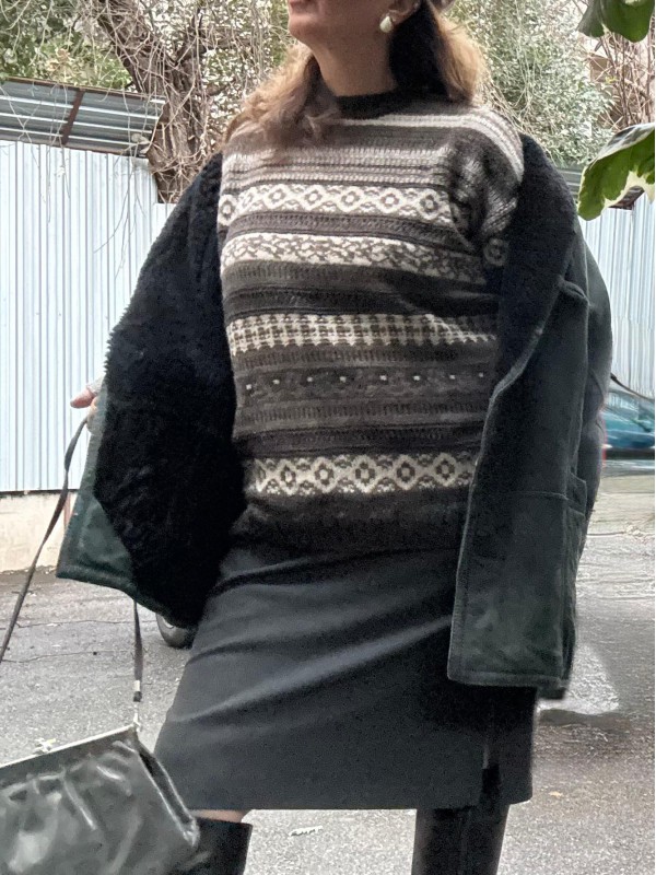 Vintage Tiffany & Tomato Kazak