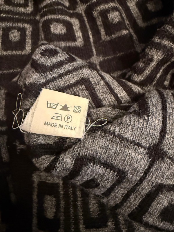 Blue Joint Collection-Italy Geometrik Desenli Hırka 