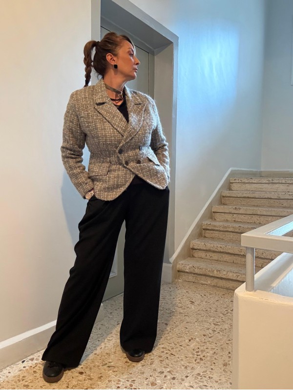 Vintage Derishow Tüvit Ceket