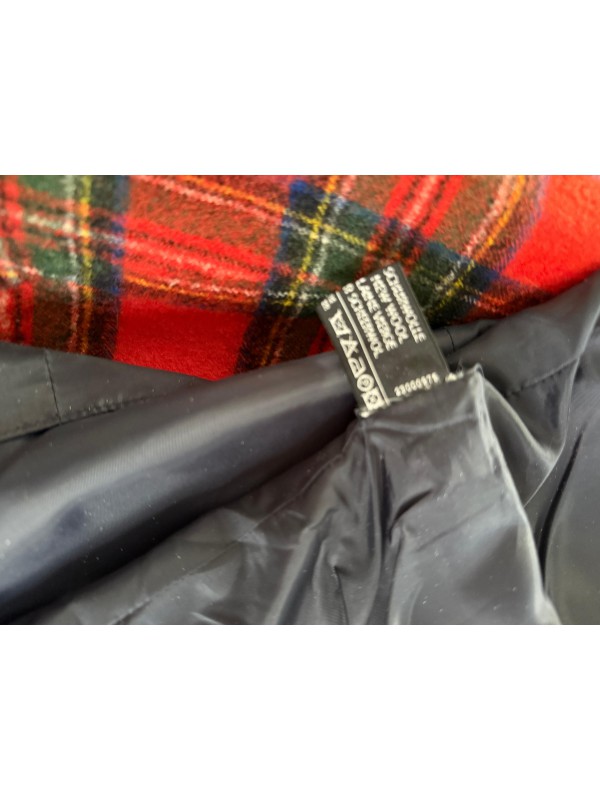 Vintage Kırmızı Tartan Made in Germany Yelek 