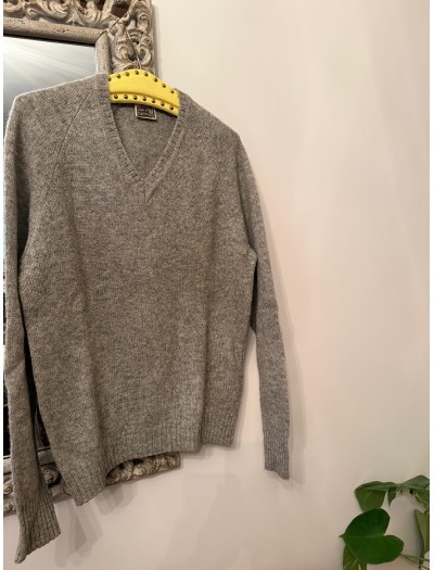 Vintage Gri Shetland Kazak Vintage Gri Shetland Kazak