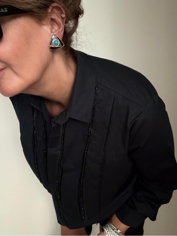 Machka -Boncuk İşlemeli Gömlek/Tunik