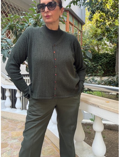 Vintage Made in USA Haki TwinSet Vintage Made in USA Haki TwinSet