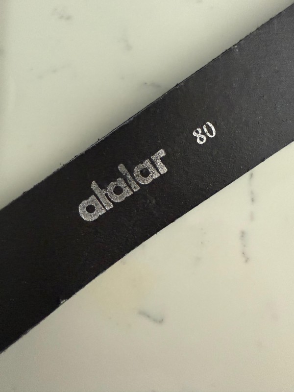 Vintage Atalar Siyah Kemer 