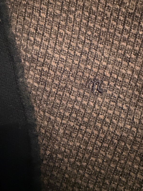 Vintage Nehir Triko  Yün Hırka 