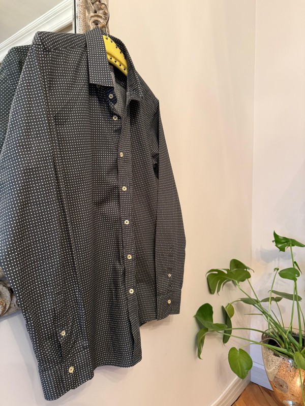 Vakko Haki Puantiye Gömlek