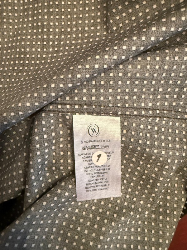 Vakko Haki Puantiye Gömlek