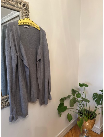 Sandro Yün& Kaşmir Gri Hırka 