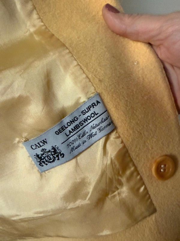 Vintage Antoinette -Made in Germany Yün Ceket 