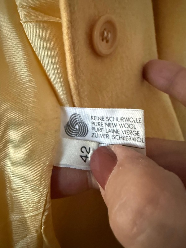 Vintage Antoinette -Made in Germany Yün Ceket 