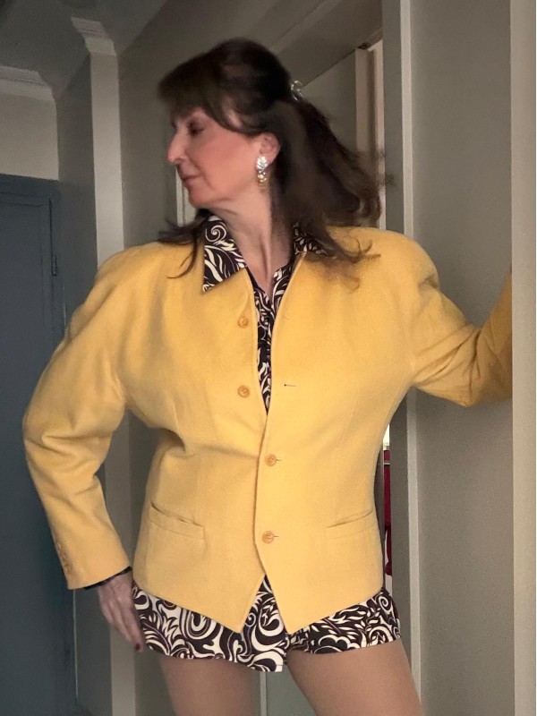 Vintage Antoinette -Made in Germany Yün Ceket 