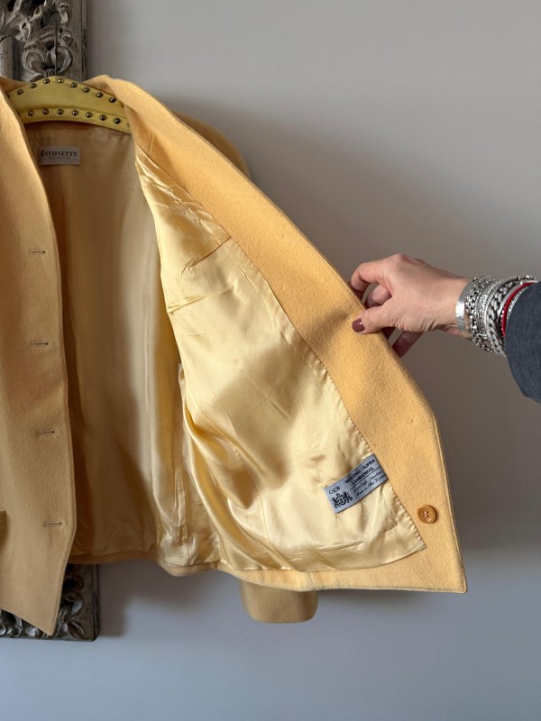 Vintage Antoinette -Made in Germany Yün Ceket 