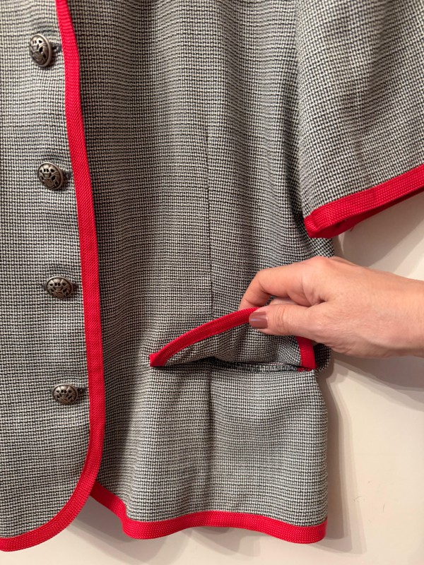 Vintage Leslie Fay-Made in USA Gömlek / Ceket 