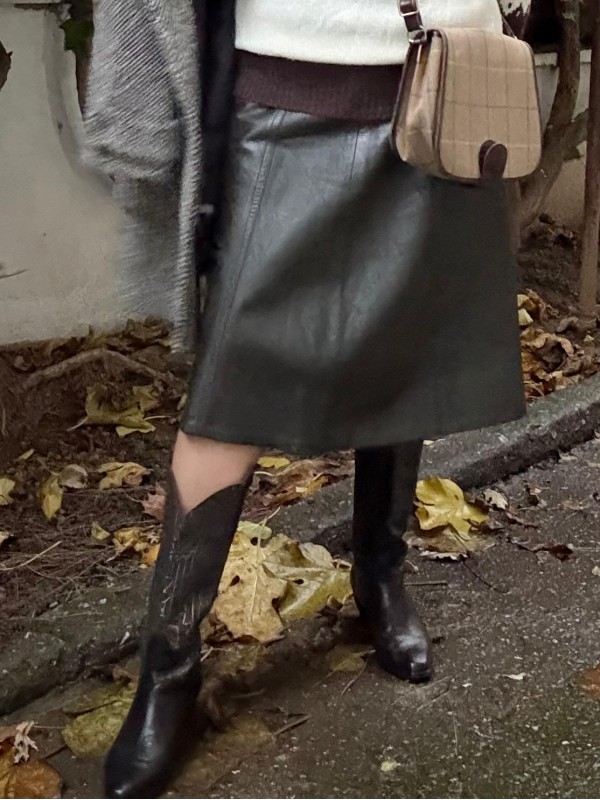 Vintage Made in Italy Kovboy Çizmesi