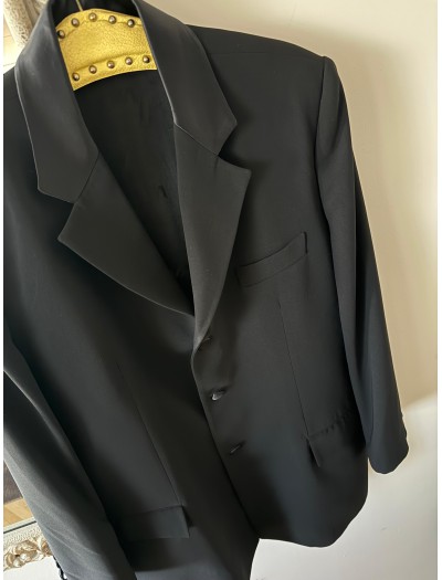 Vintage Özel Dikim Siyah  Smokin Ceket 