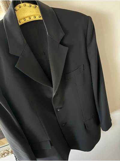 Vintage Özel Dikim Siyah Smokin Ceket Vintage Özel Dikim Siyah Smokin Ceket