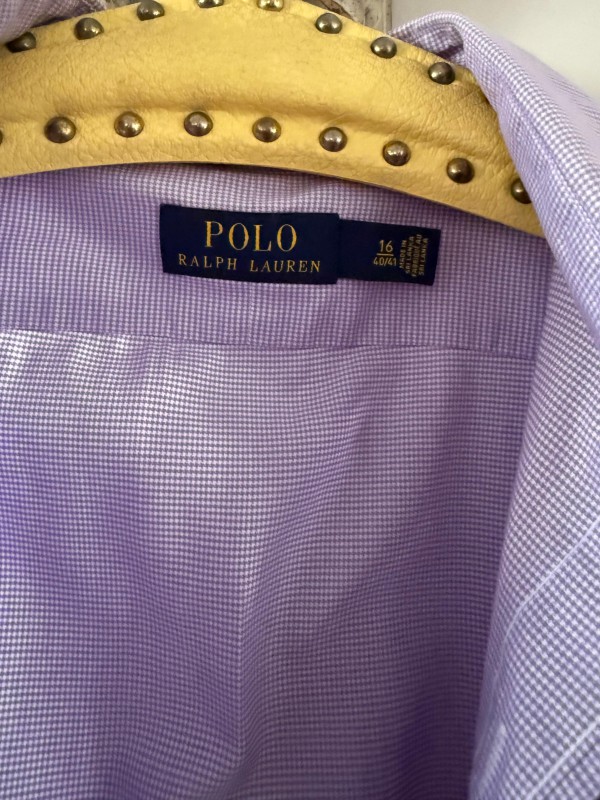 Polo Ralph Lauren Pötikare Lila Gömlek 