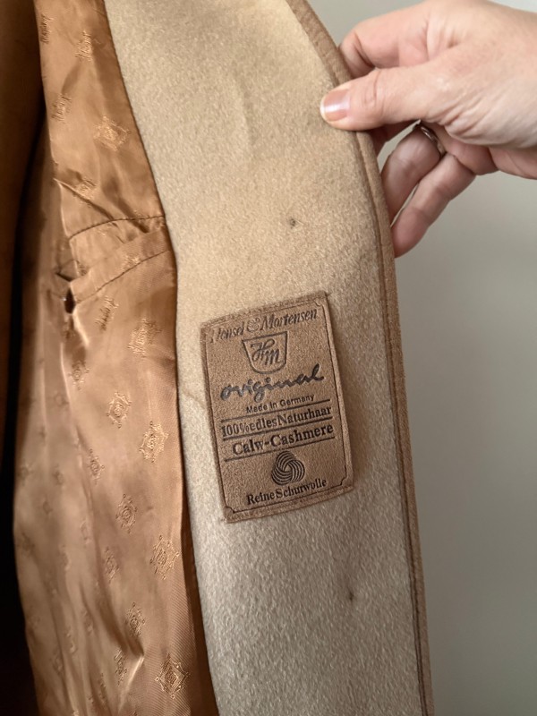 Vintage Camel Made in Germany Palto 