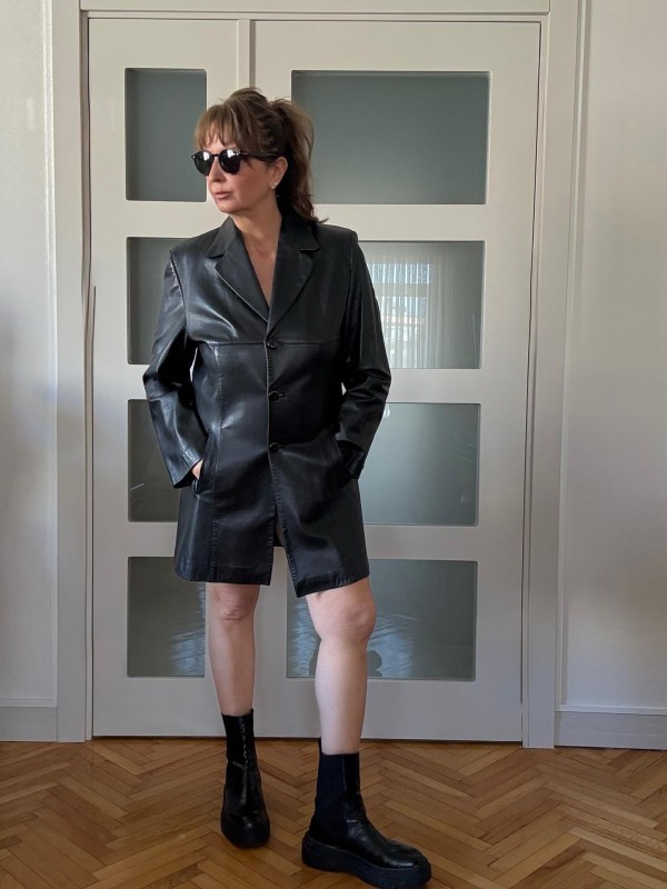 Derimod Vintage Uzun Ceket