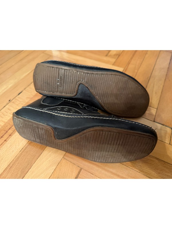 Lacoste Siyah Deri Bot 