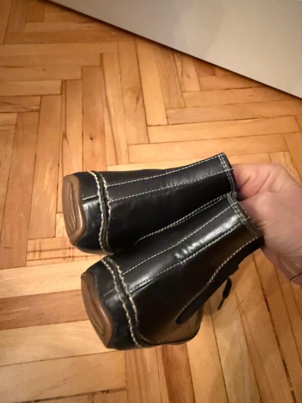 Lacoste Siyah Deri Bot 