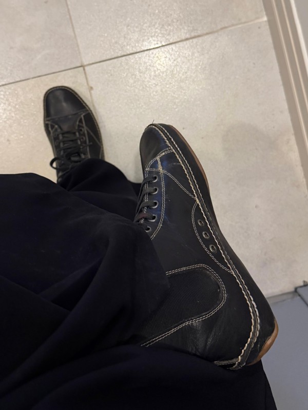 Lacoste Siyah Deri Bot 